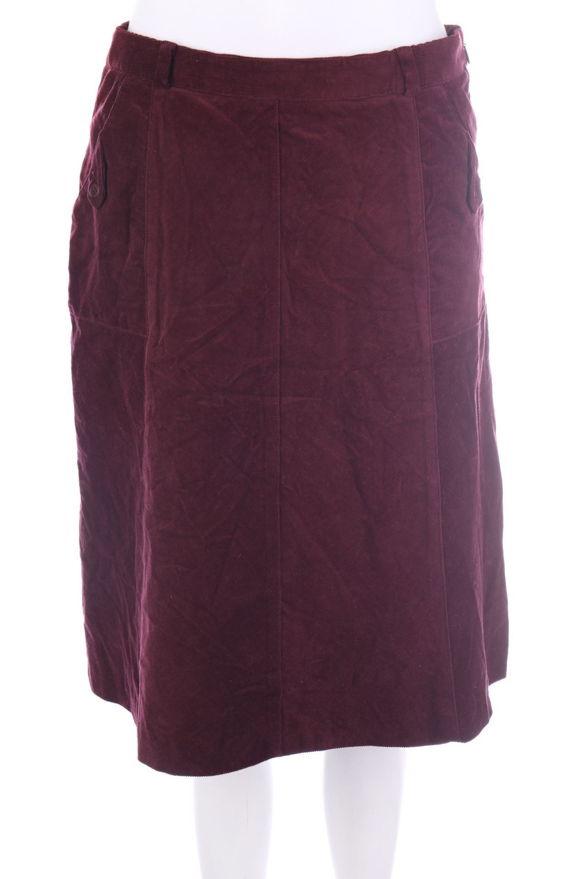 DESIGNERS REMIX COLLECTION - Corduroy-Skirt, A-Line - M