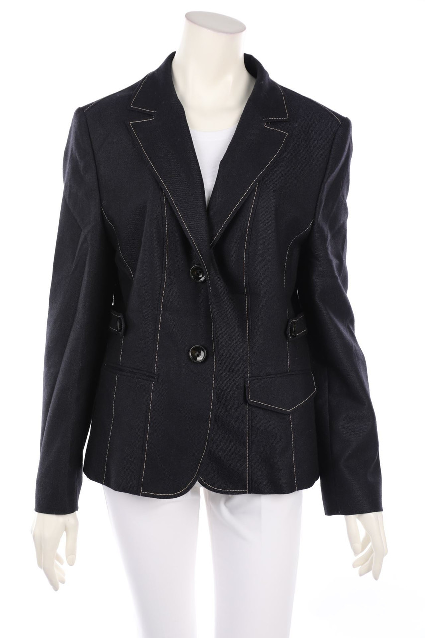 Laurèl - Blazer aus Woll-Mix mit Riegeln - D 42