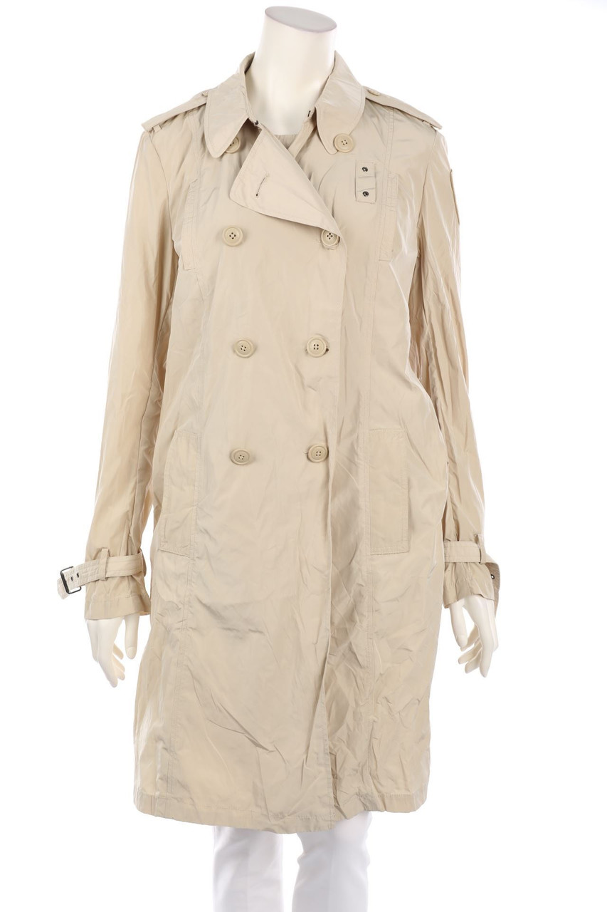 Blauer. - Trenchcoat with Logo Patch - XL