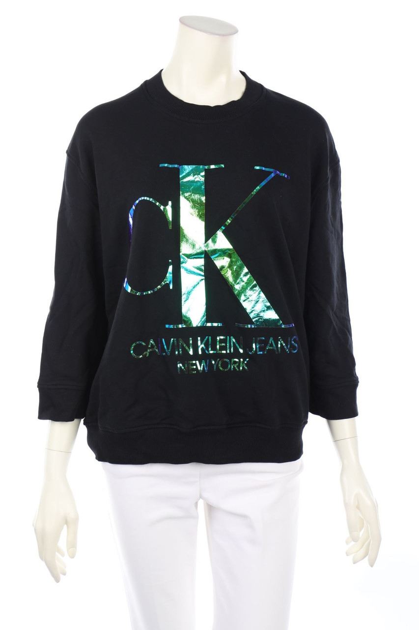 Calvin Klein Jeans - Sweatshirt with Logo-Print - XL