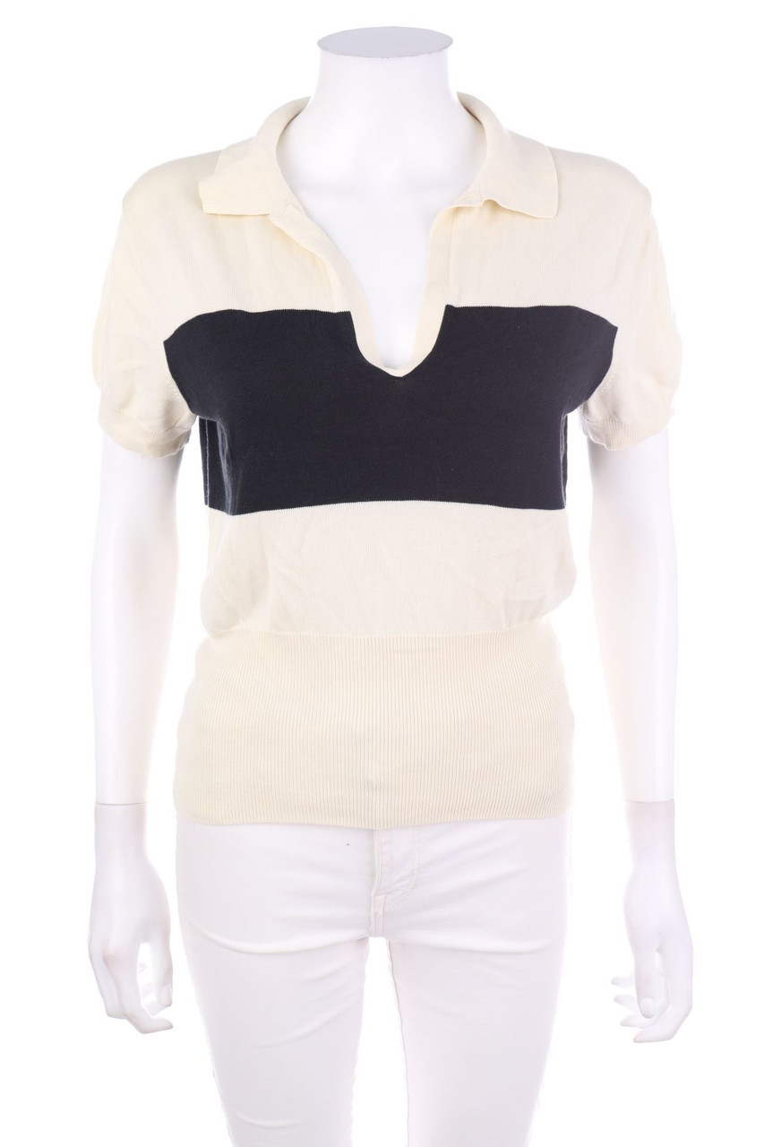 RALPH LAUREN - Sommer-Polo-Pullover aus Seiden-Mischung - L