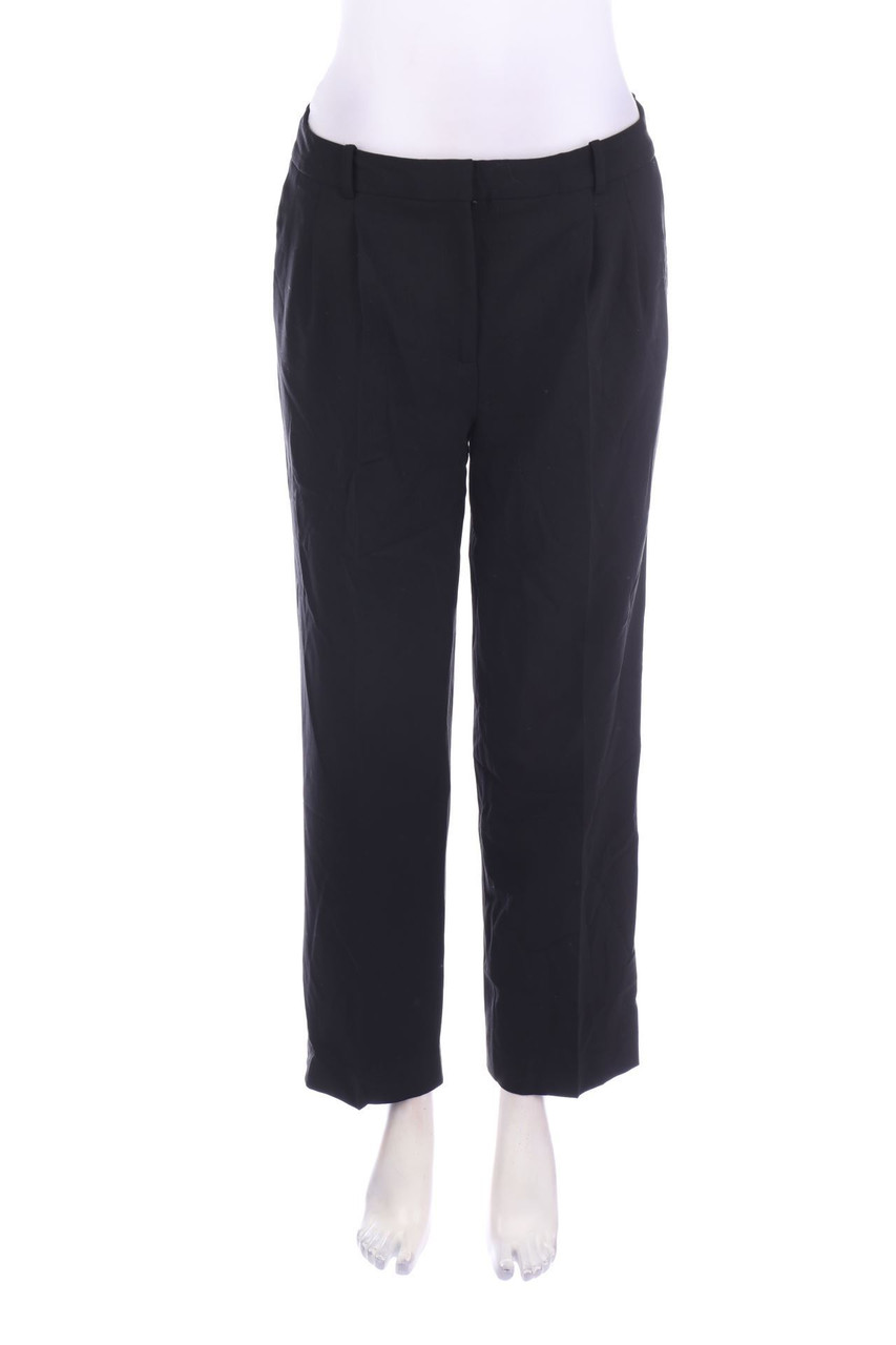 SETA by Brilliant - Wool-Pleated Pants - D 36