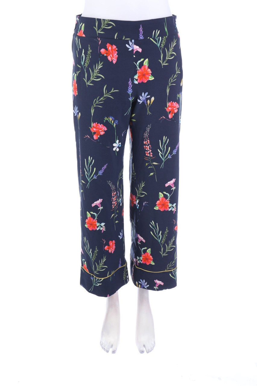 MARELLA - Culotte Pants with Flower Print - D 34