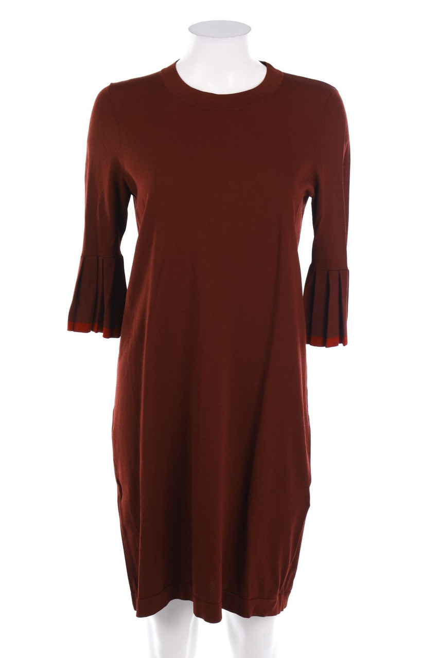 COS - Knit Dress with Volants - S