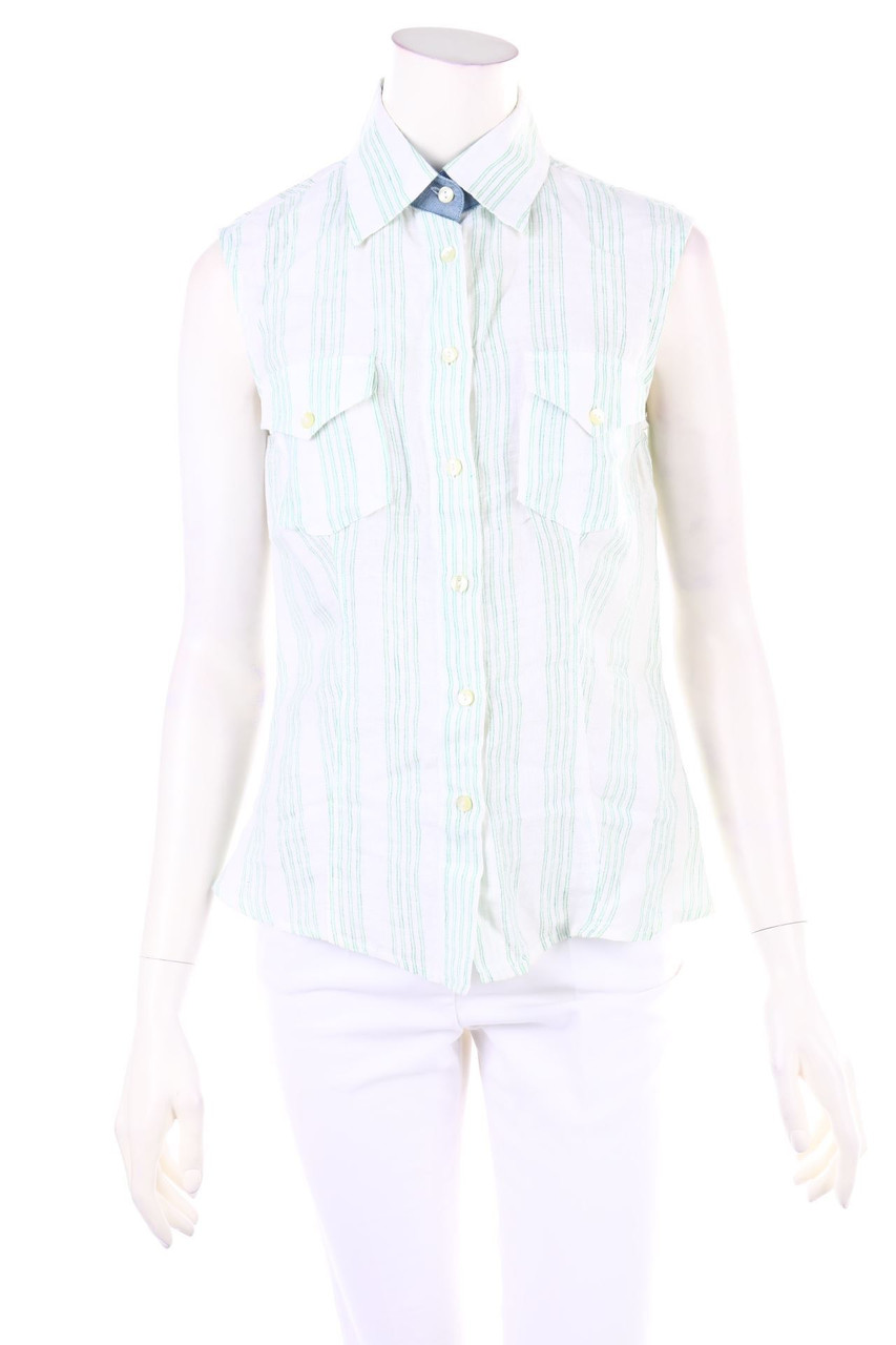 Les Copains - Linen Shirt Blouse - D 40