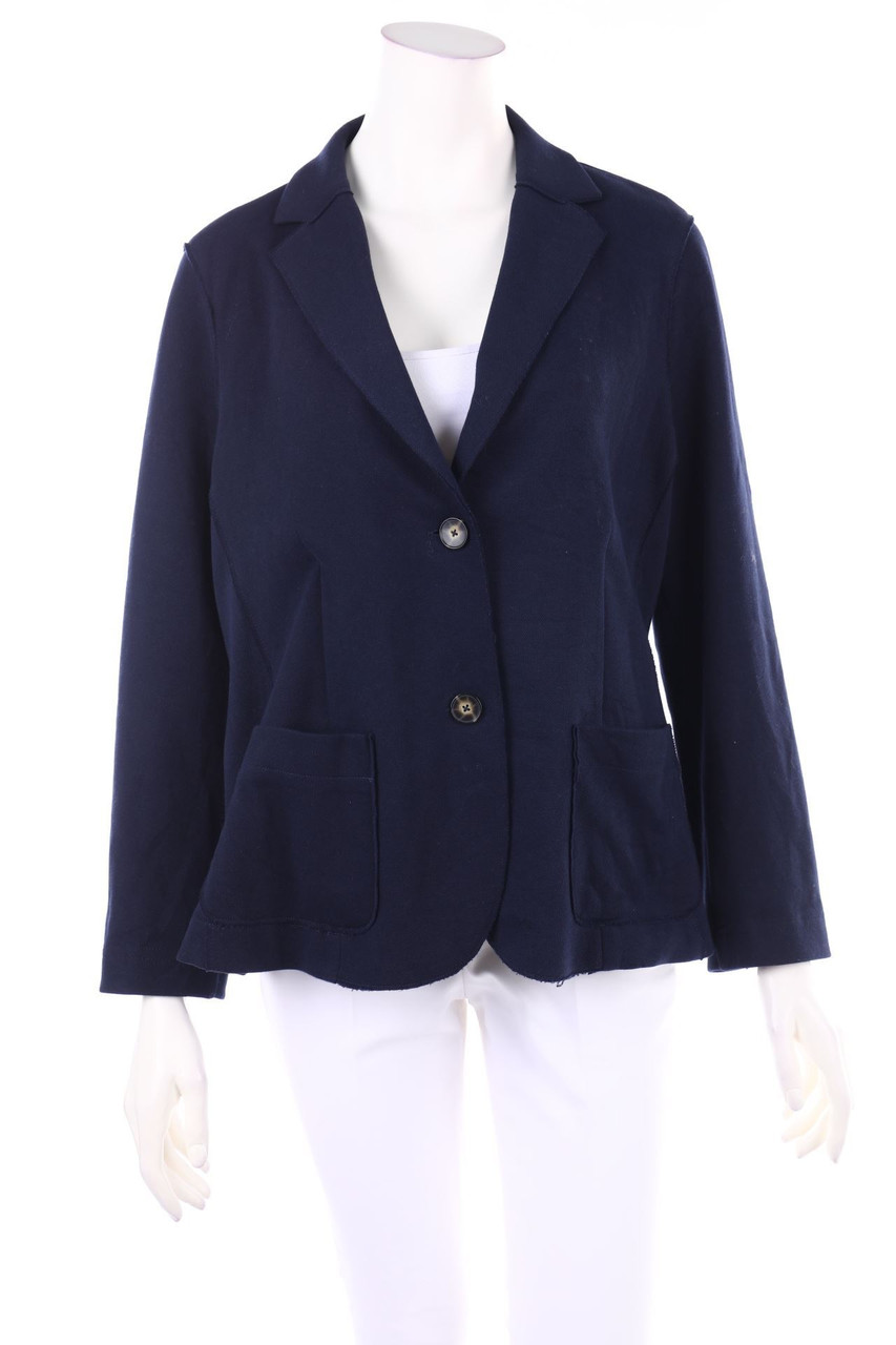 ouí - Jersey-Blazer mit aufgesetzten Taschen - D 46