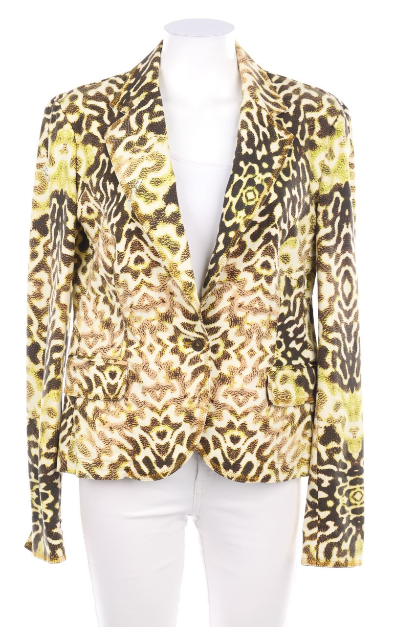 Just cavalli - Blazer mit Animal-Print - D 40