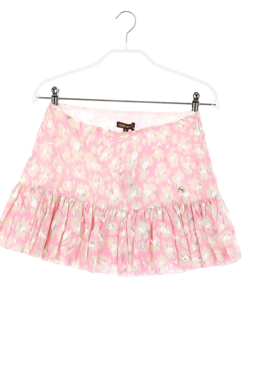 roberto cavalli - Silk skirt with Flower Print - 152