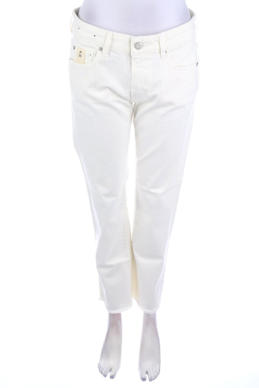 COVERT - Straight Cut Dirty Destroyed Jeans - W30