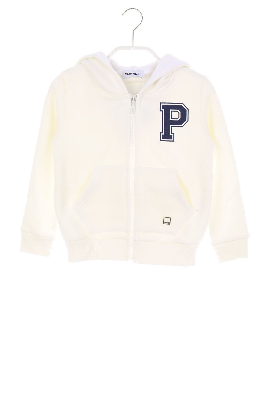 PANTONE - Hooded Sweat Jacket with Print - 128