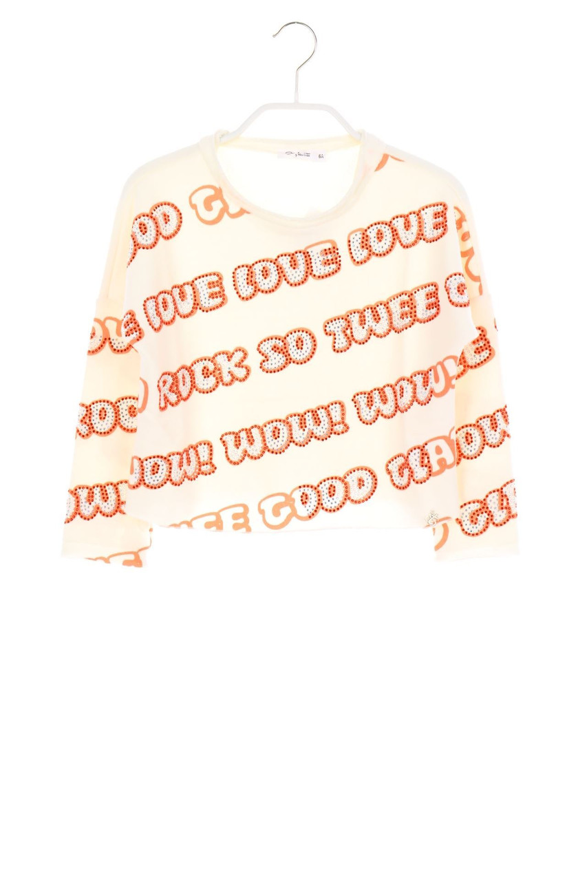 SO TWEE BY MISS GRANT - Sweatshirt with Rhinestones - 116