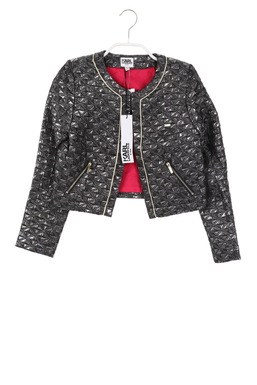 KARL LAGERFELD KIDS - Metallic jacket - 140