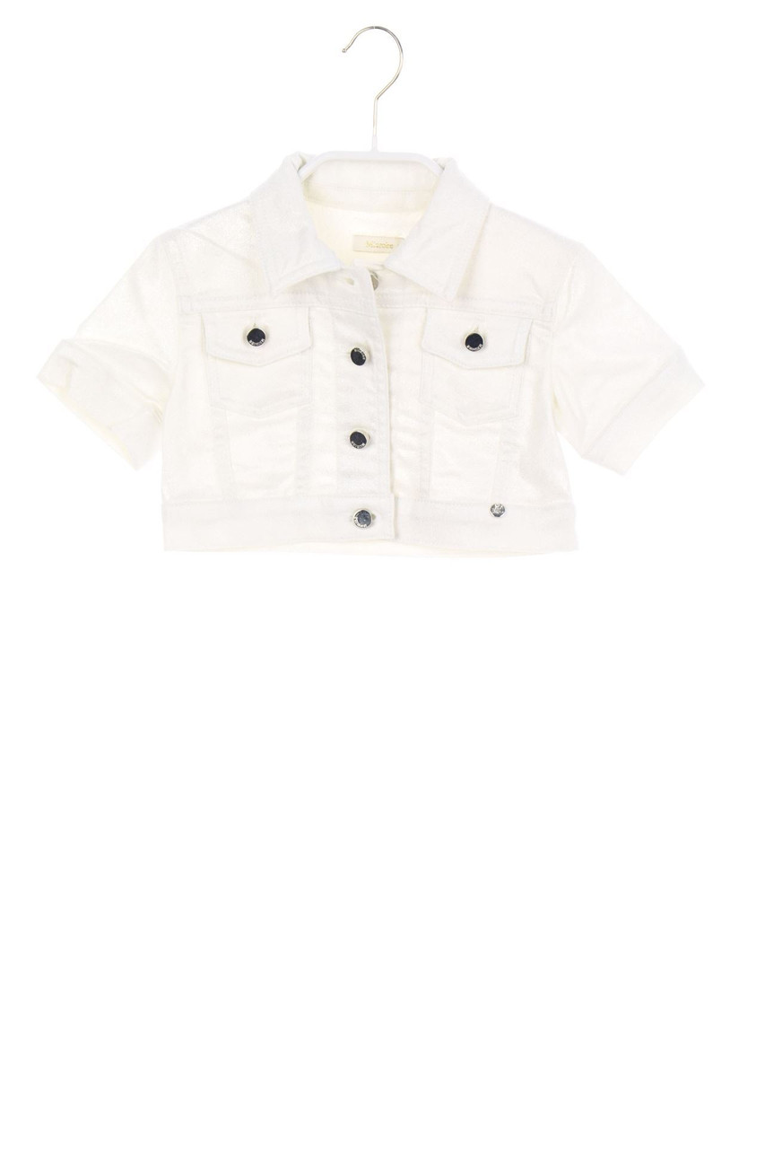 MICROBE BY MISS GRANT - Denim-jacket with Glitter - 104