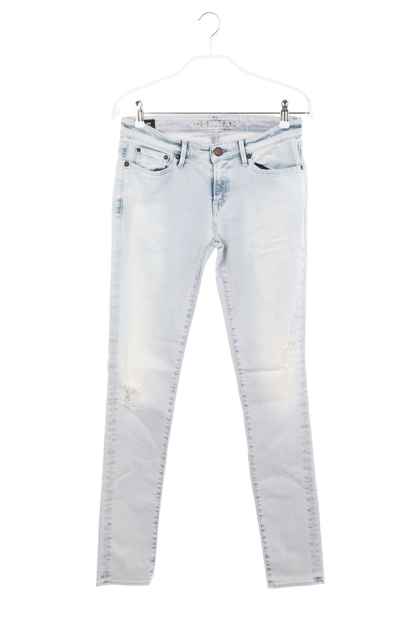 DENHAM - Distressed Skinny-Jeans - W28