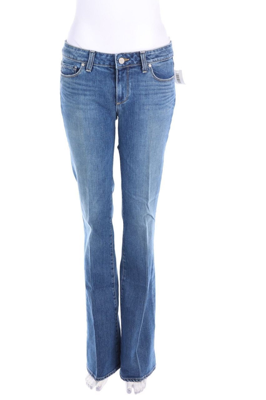 PAIGE - Used Look Bootcut-Jeans - W30