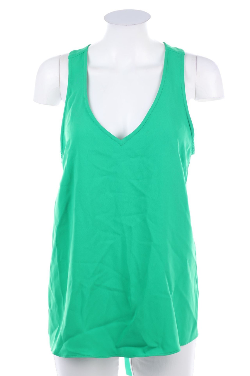 PAROSH - Blouse Top with Draping - XS