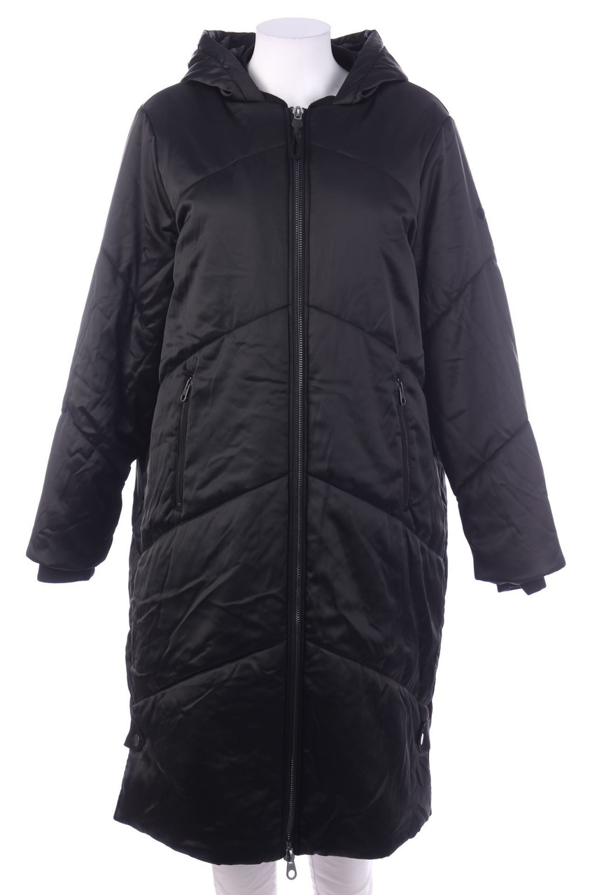 TAIFUN - Satin Padded Coat with Hood - D 42