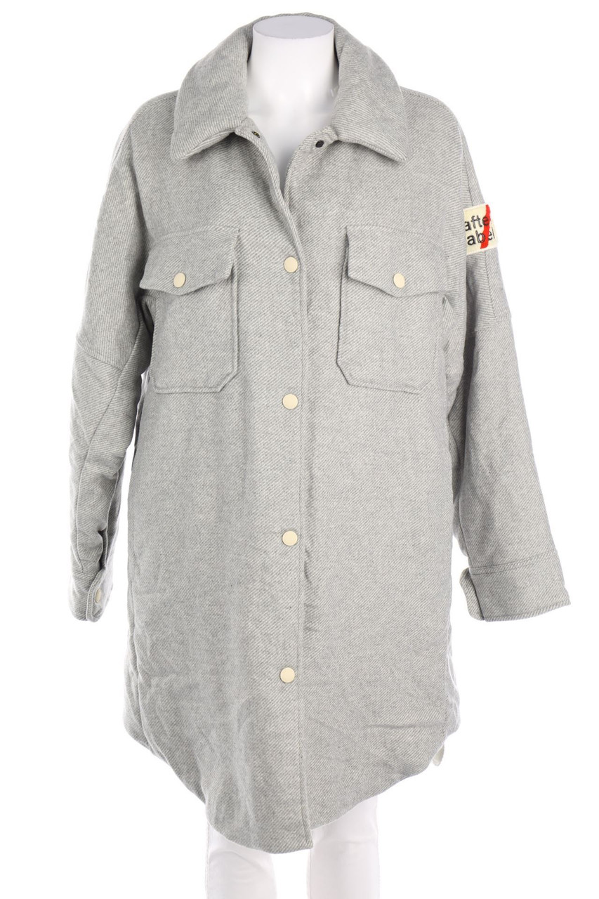 after label - Padded Coat with wool - M