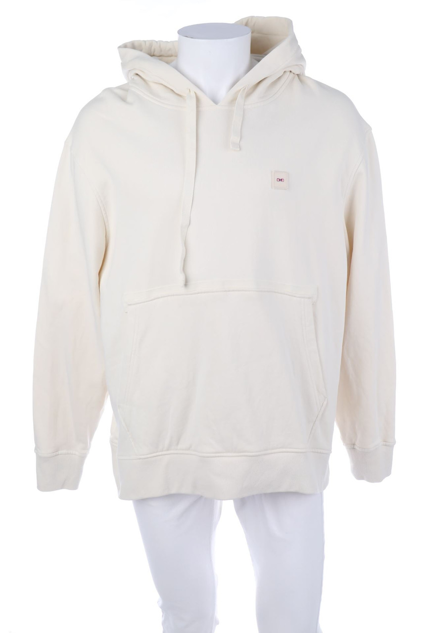 Eden Park - Kapuzen-Pullover mit Logo-Patch - XXL