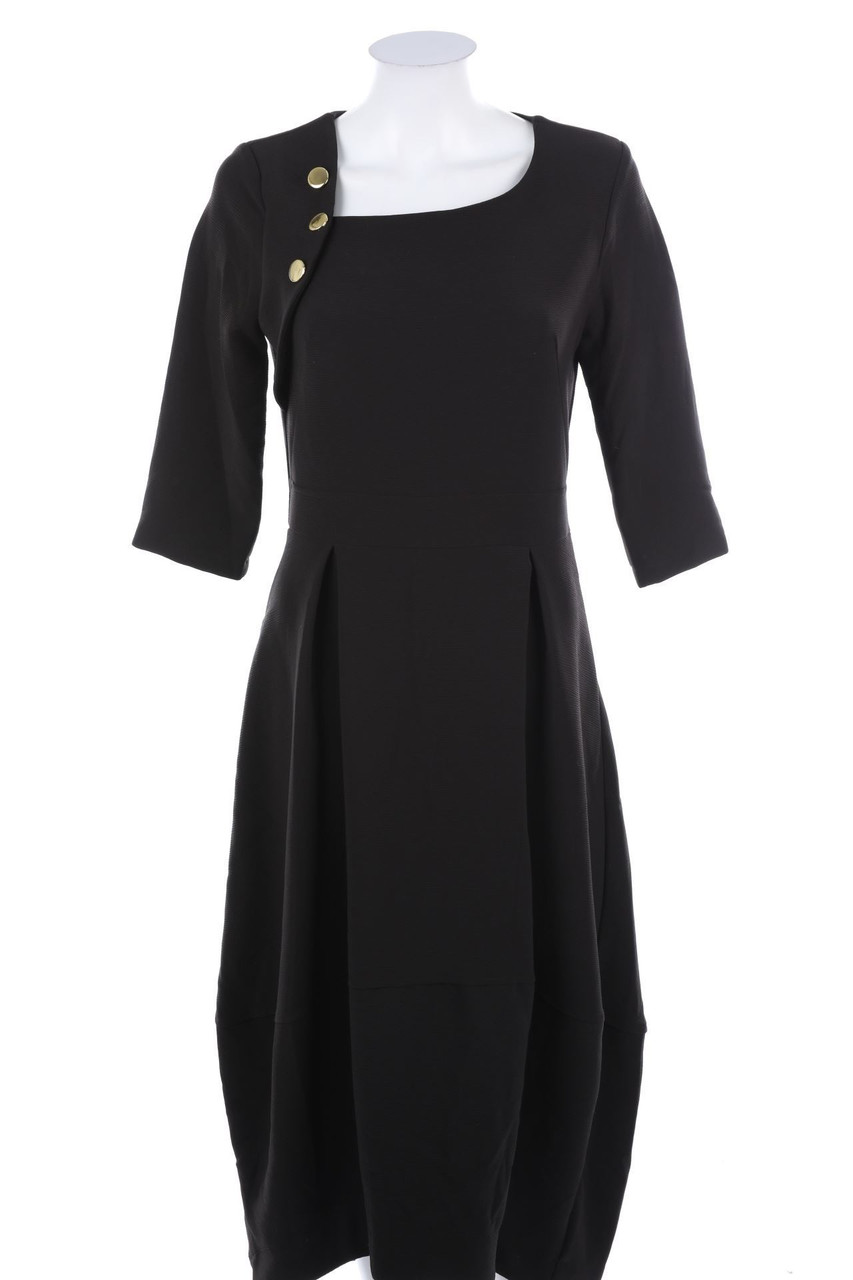 RINASCIMENTO - Abendkleid mit Schmuck-Knöpfen - M