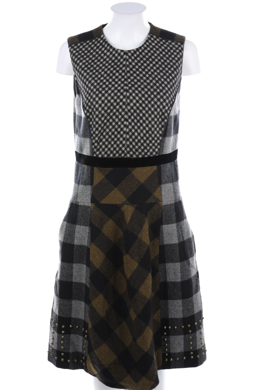 ETRO - Sheath Dress, Wool-Blend, Checked - D 38