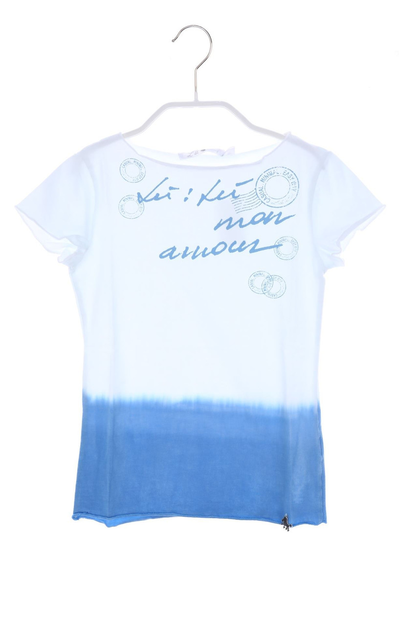 L:Ú L:Ú - T-Shirt with Dip Dye-Effect - 98