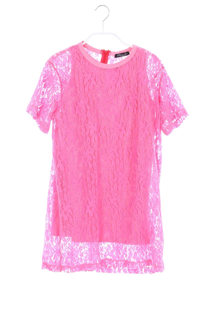 Odi et Amo - Lace-dress with Statement Print - 146