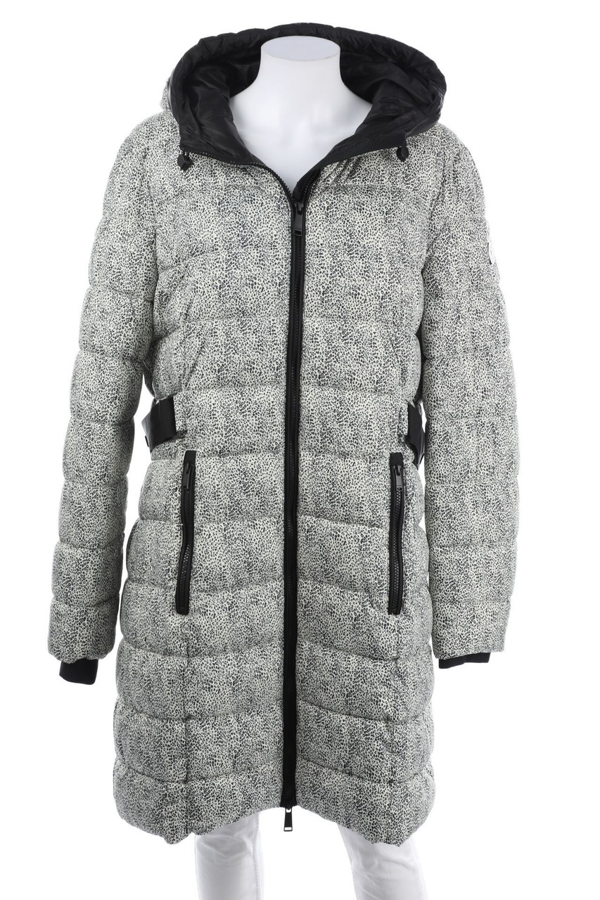 Reset - Padded Coat with Leo Print - D 46