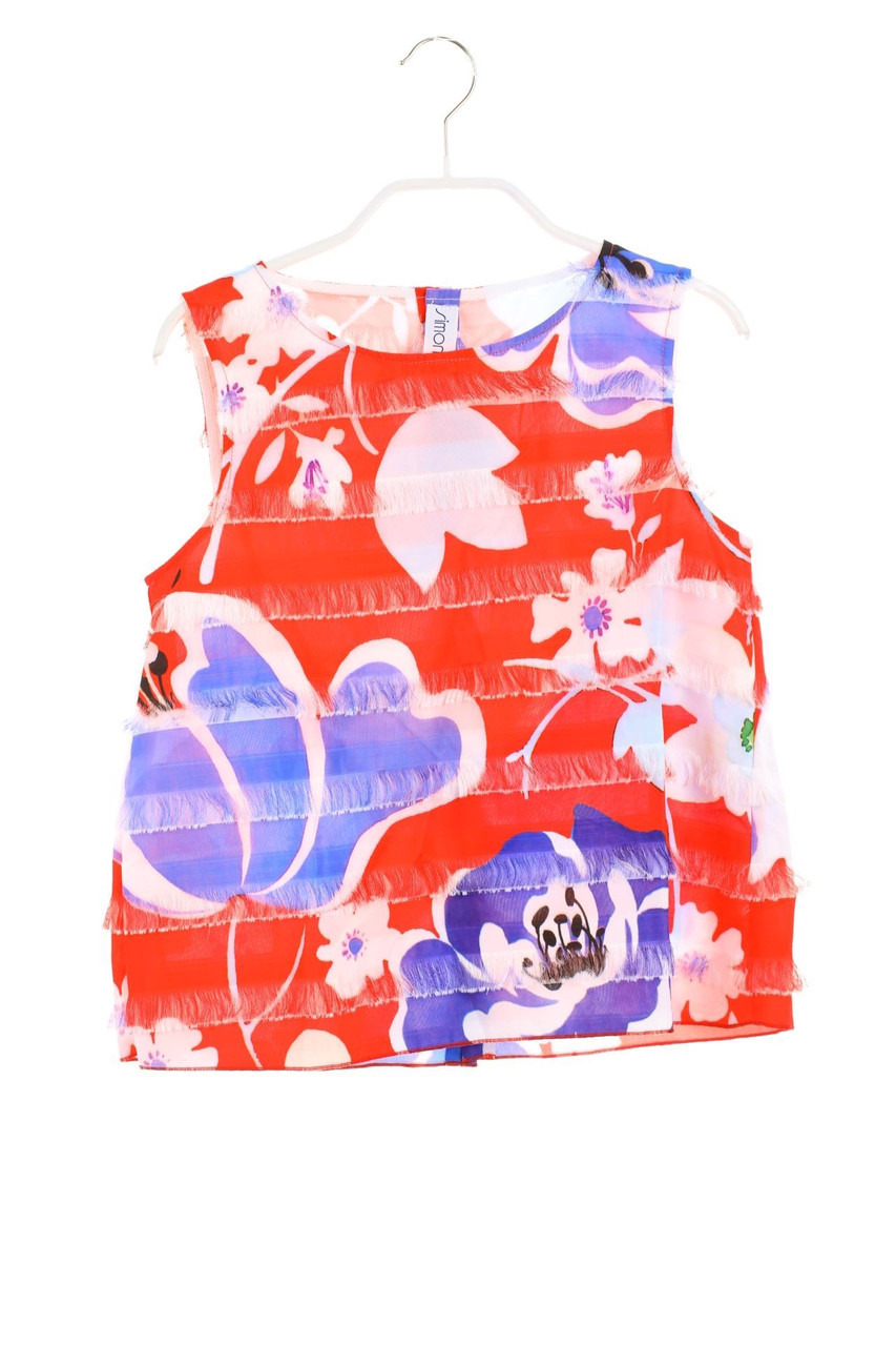 simonetta - blouse with Fringes - 152