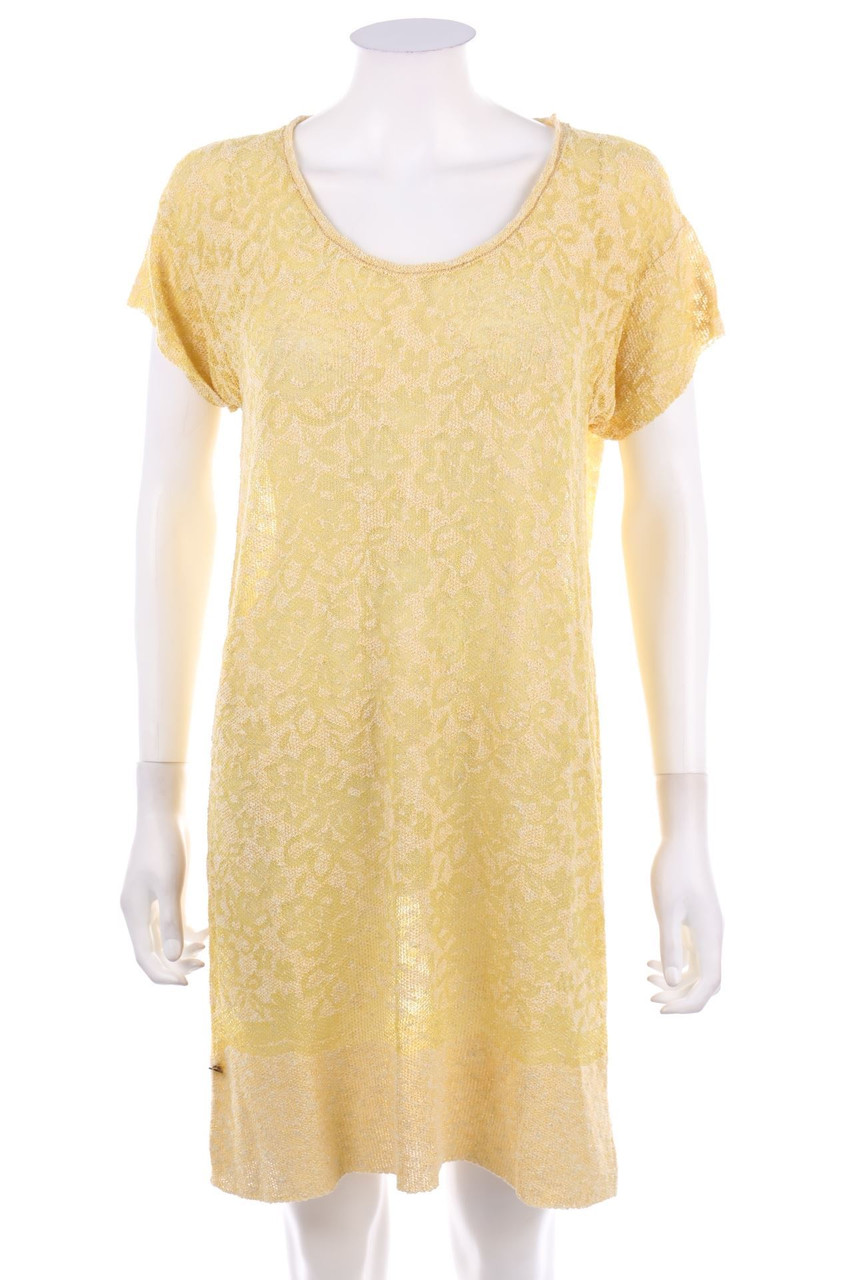 MANILA GRACE - Glitter-Knit Dress, Cotton-blend - D 38-40