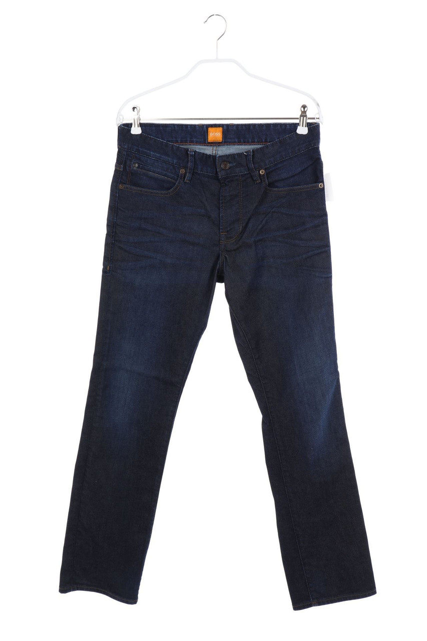 BOSS ORANGE - Straight Cut Jeans mit Logo-Patch - W31