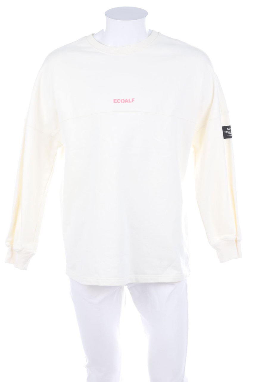 ECOALF - Sweatshirt mit Statement-Print - S