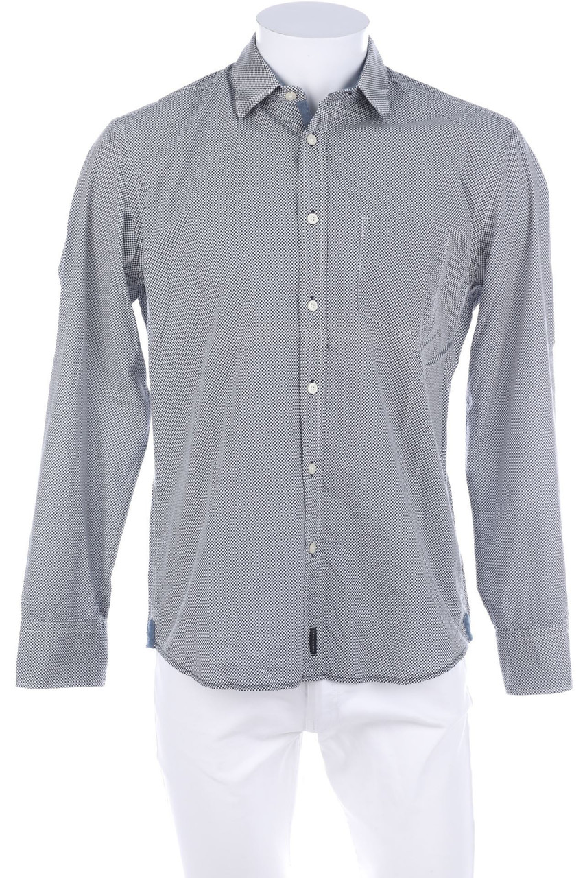 Marc O´Polo - Print-Hemd aus Baumwolle - M