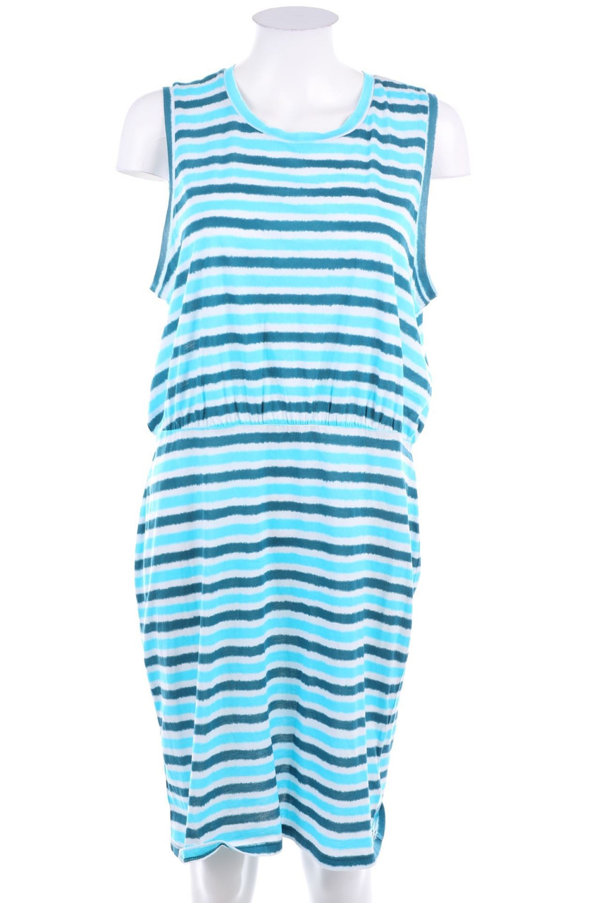MICHAEL MICHAEL KORS - Jersey-Maxi Dress with Stripes - XL