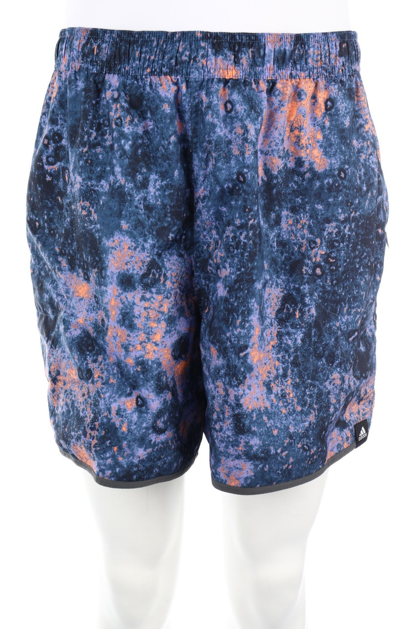 adidas - Wende-Sport-Shorts mit Print - W40