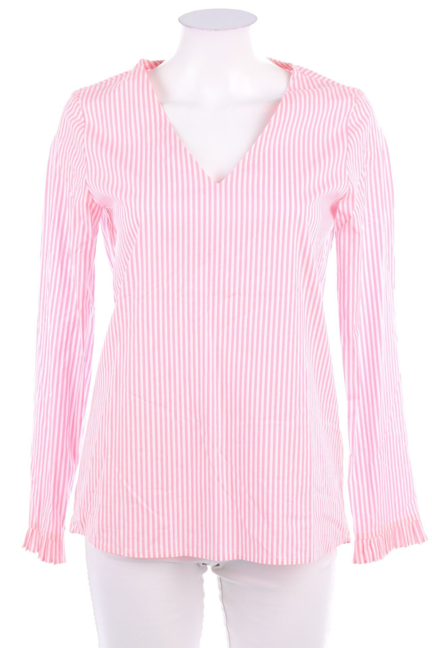 rich & royal - Streifen-Bluse mit Rüschen - D 34