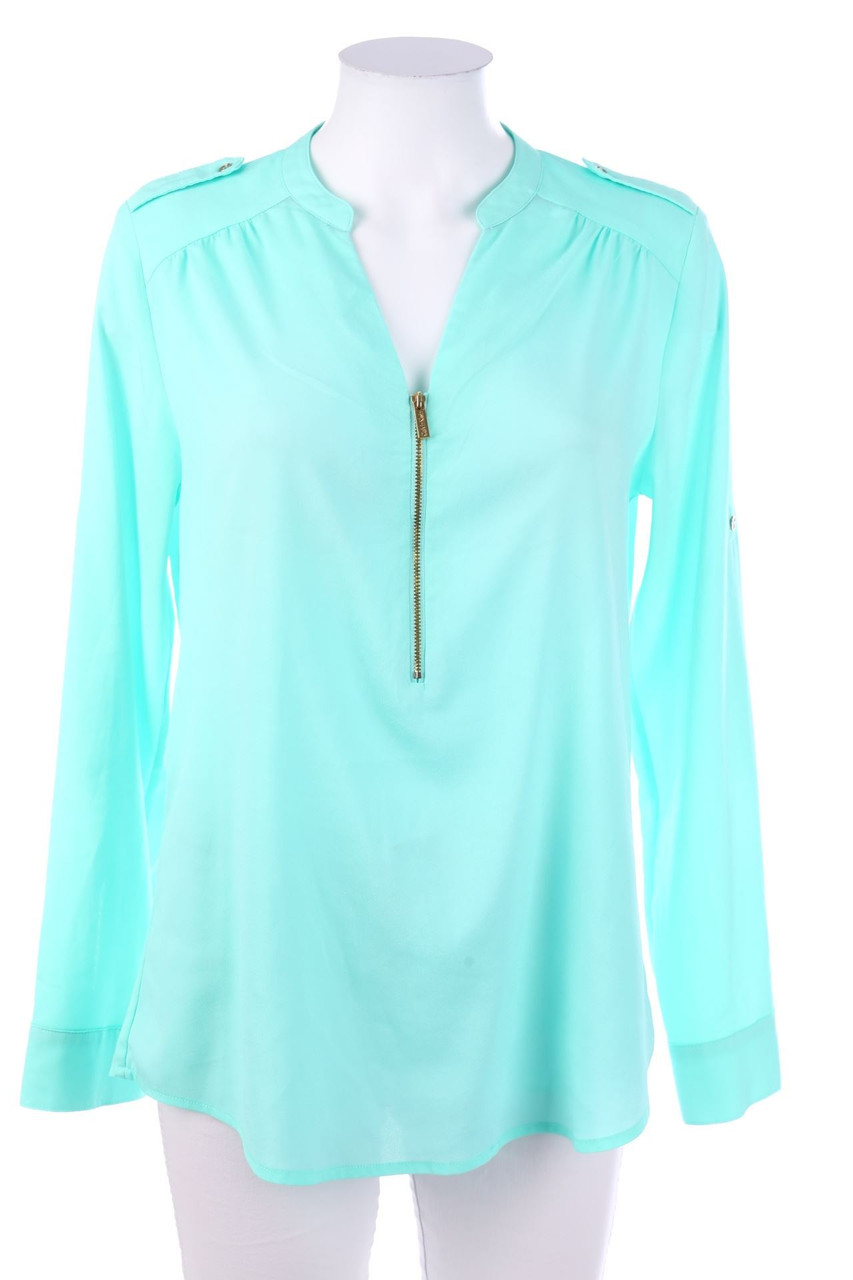 Calvin Klein - Bluse mit Krempel-Ärmeln - S