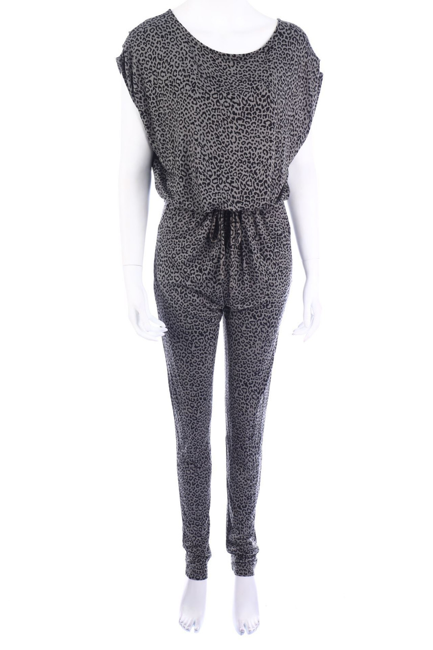 MOSS COPENHAGEN - Jersey-Jumpsuit mit Leo-Print - D 34