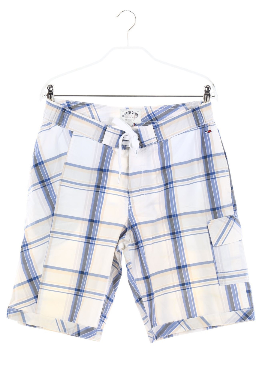 Hilfiger Denim - Schwimm-Shorts mit Karo-Muster - S