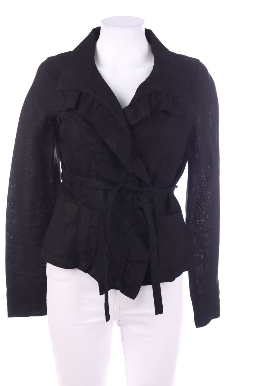 Max Mara WEEKEND - Leinen-Blazer mit Rüschen - D 32