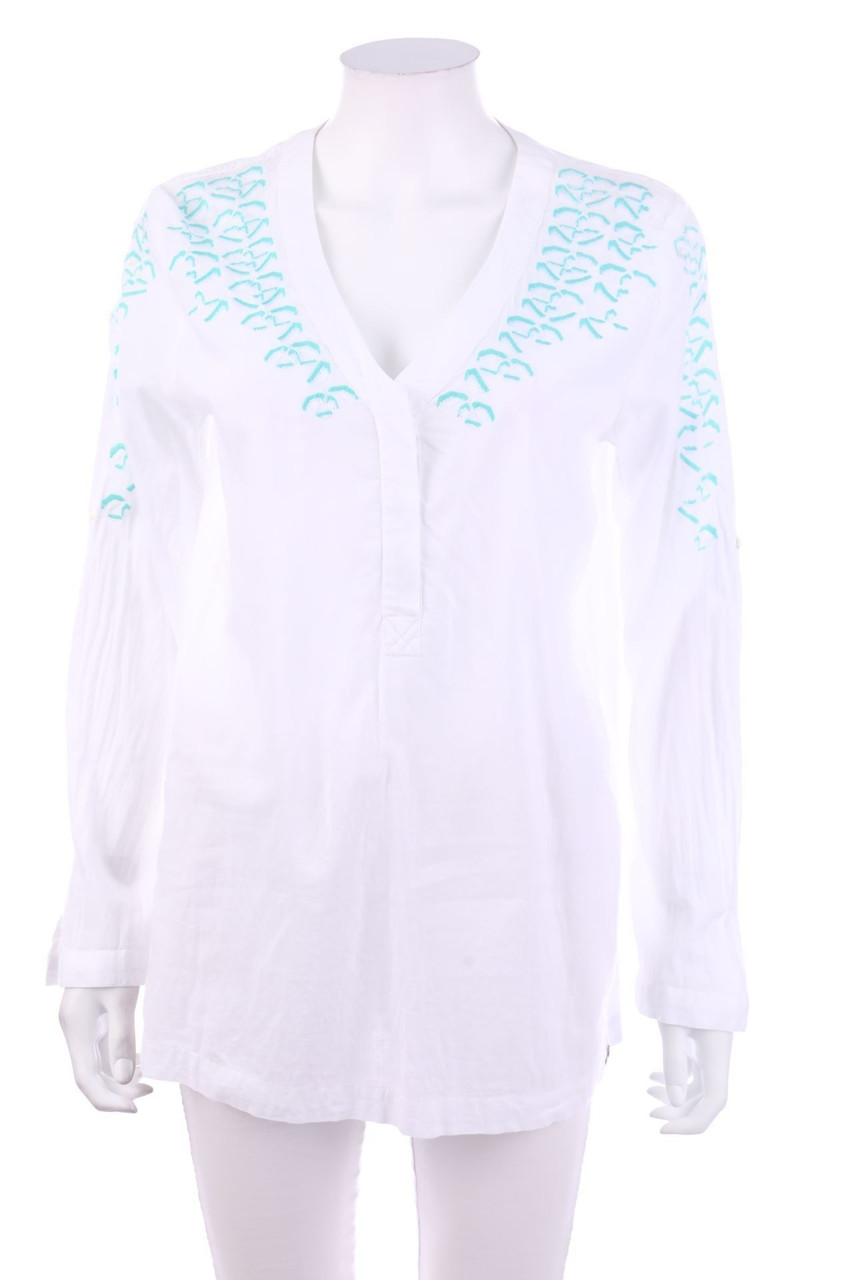 BOGNER FIRE+ICE - Cotton Blouse with Embroideries - D 36