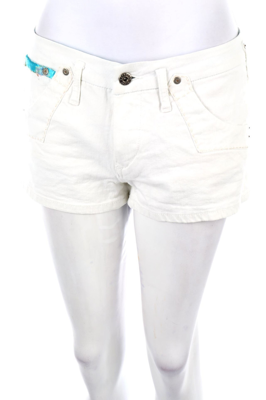 PARASUCO CULT - Hotpants mit Logo-Stickerei - W31