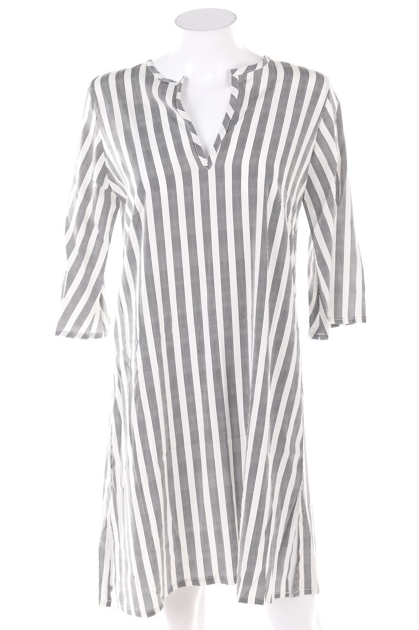 BINI COMO - Silk Dress with Stripes - D 34