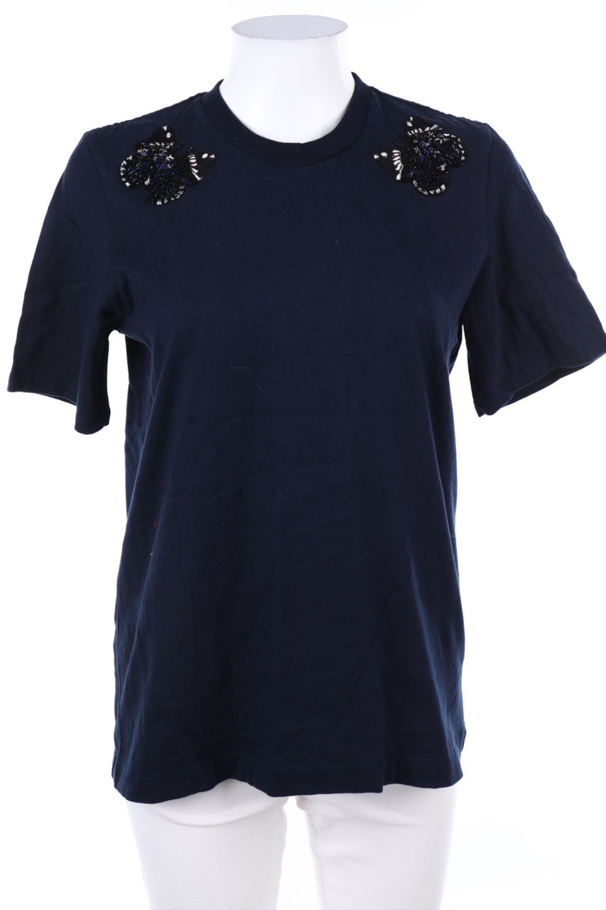 MARKUS LUPFER - Kurzarm-Shirt mit Pailletten - S