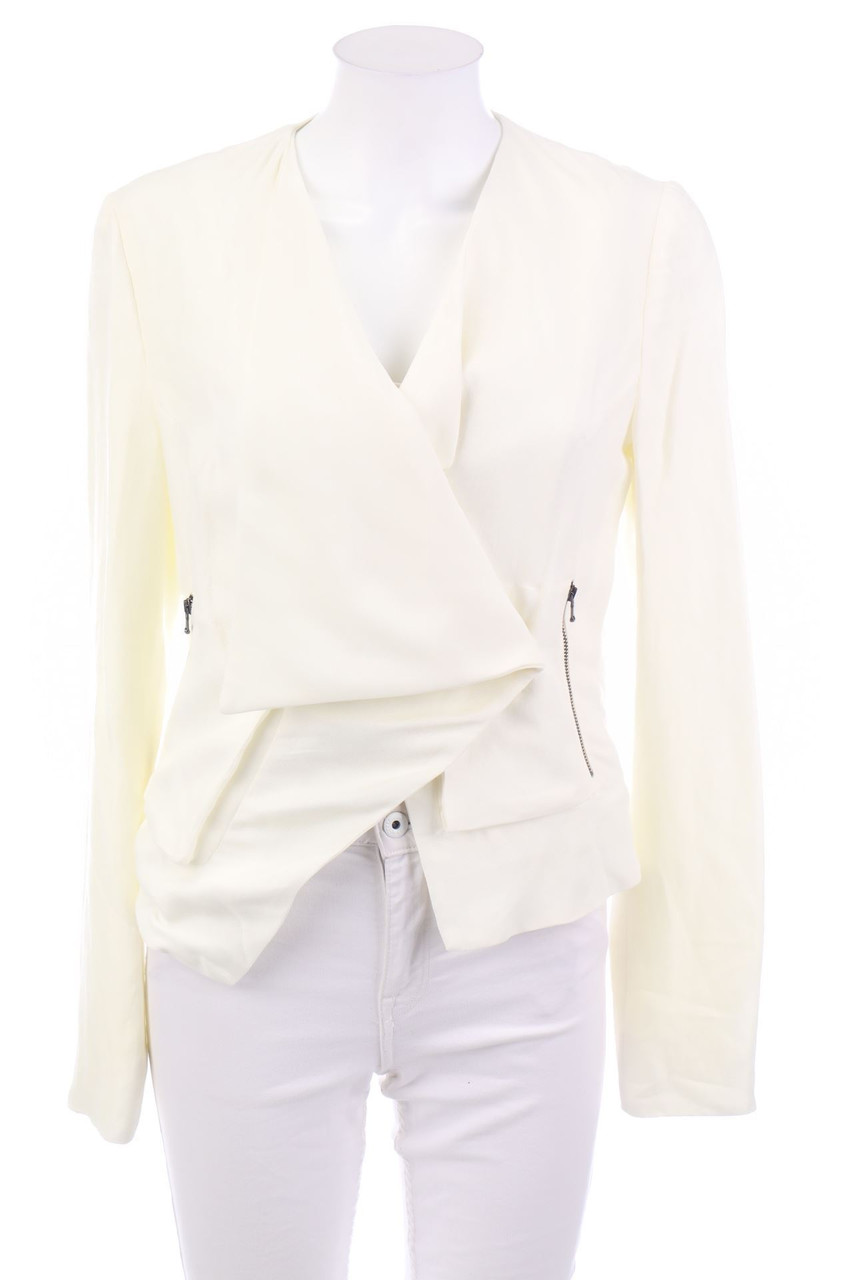 M GRAY - Jacket, Linen-Blend - D 38