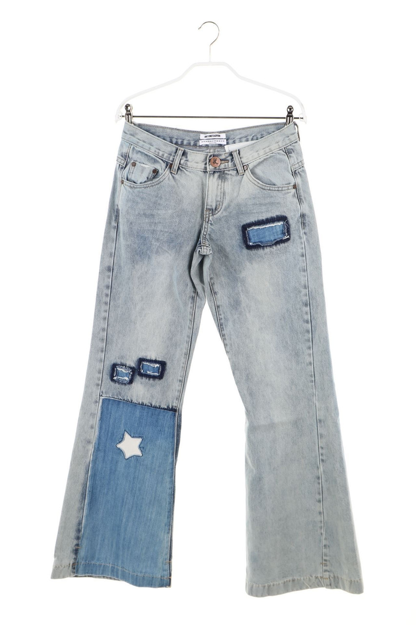ONE X ONE TEASPOON - Destroyed Bootcut-Jeans - W26