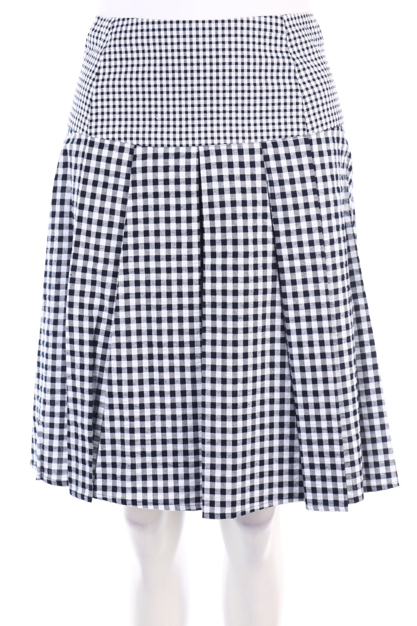 MICHAEL MICHAEL KORS - Pleated-Skirt, Checked - D 32