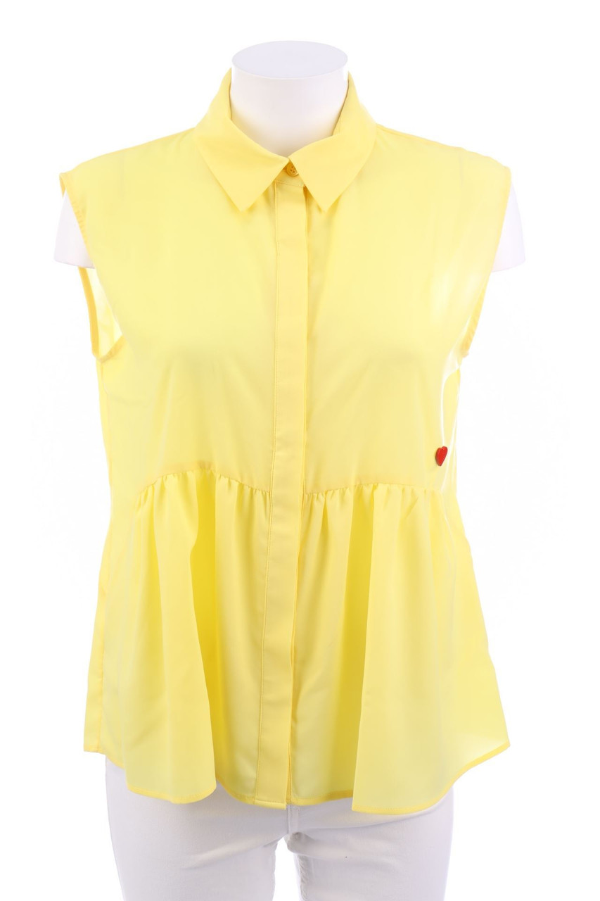 LOVE MOSCHINO - Blouse Top with Ruffles - D 38