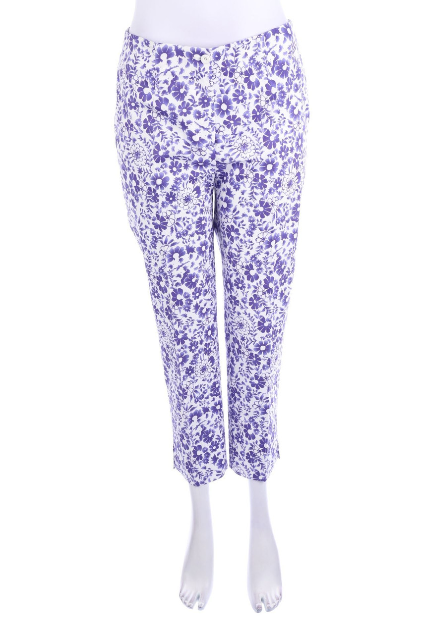 METRADAMO - Hose mit Blumen-Print - D 34