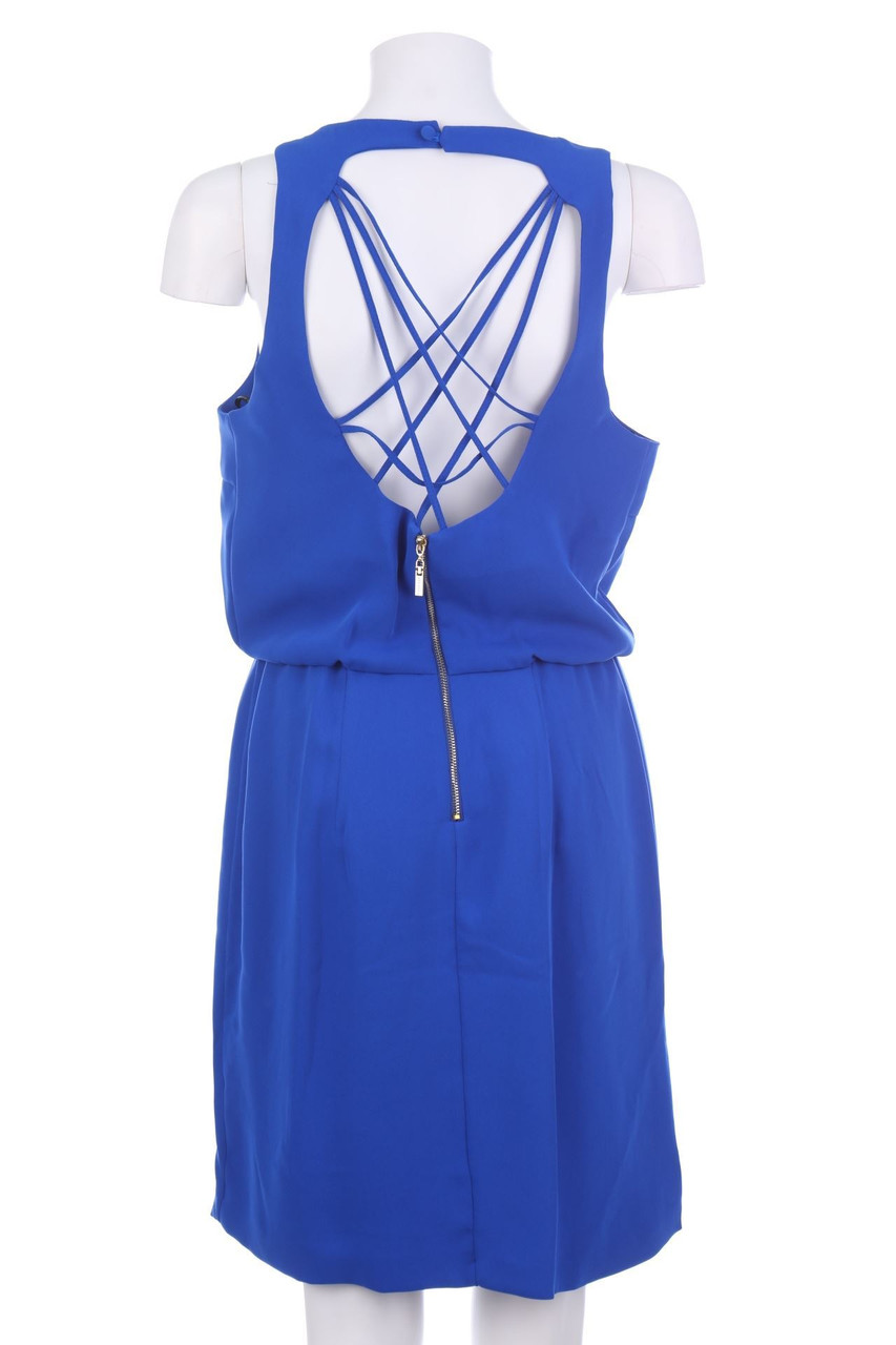 MANGANO - Cocktail Dress with Deep Back Cutout - D 38